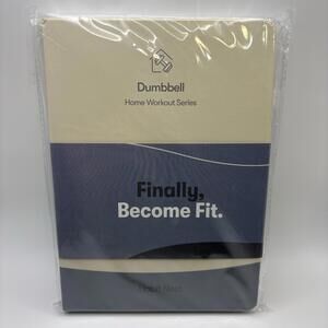 Dumbbell Home Workout Series Journal: Finally, Become Fit Habit Nest NEW